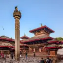 Temples and palace buildings at Kathmandu Durbar Square